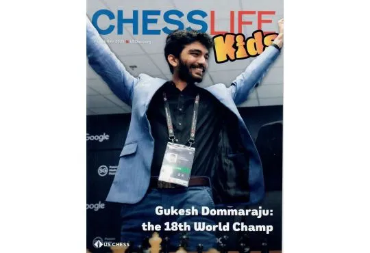 Chess Life for Kids Magazine - February 2025 Issue