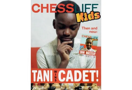 Chess Life for Kids Magazine - August 2024 Issue