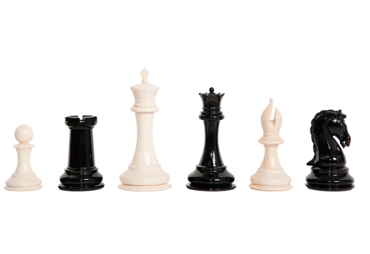 The Mammoth Ivory Collector Series Luxury Chess Pieces - 4.4" King