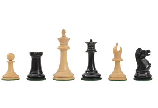 The Library Collection - The Anderssen Dropjaw Series Luxury Chess Pieces - 3'' King