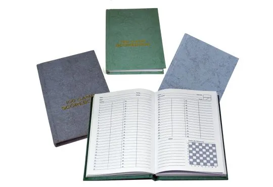 Hardcover Chess Score Book
