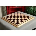 Signature Contemporary II Chess Board - Curly Maple / African Palisander - 2.5" Squares