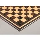 Signature Contemporary VI Luxury Chess board - TIGER EBONY / BIRD'S EYE  MAPLE - 2.5 Squares