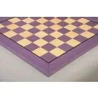 Purpleheart & Bird's Eye Maple Signature Traditional Chess Board