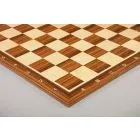 Burmese Rosewood and Maple Wooden Tournament Chess Board