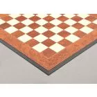 Elm Burl and Bird's Eye Maple Superior Traditional Chess Board
