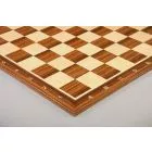 Burmese Rosewood and Maple Wooden Tournament Chess Board