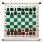 28" Magnetic-Style Chess Demonstration (Teaching) Board Set with Deluxe Carrying Bag