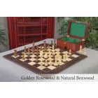 The Congress Series Luxury Chess Set, Box, & Board Combination