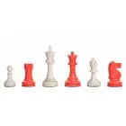 The Reykjavik II Series Bone Chess Pieces - 3.75" King