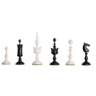 The Selenus Luxury Bone Chess Pieces - 4.0" King