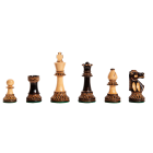 The Burnt Club Series Chess Pieces - 3.75" King