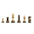 The Burnt Grandmaster II Series Chess Pieces - 4.0" King