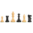 The B.H. Wood Chess Pieces - 3.75" King