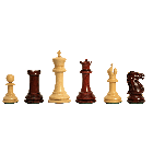 CLEARANCE - The Morphy Series Luxury Chess Pieces - 4.4" King