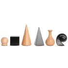 Man Ray Licensed WOODEN Chess Pieces - 3.25'' King