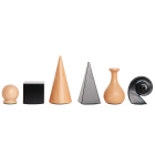 Man Ray Licensed WOODEN Chess Pieces - 3.25'' King