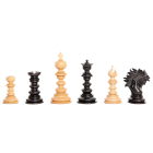 The Forever Collection - The Savano Series Luxury Wood Chess Pieces - 4.4" King
