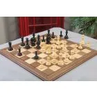 The Cavalier Series Wood Chess Pieces - 4.5" King