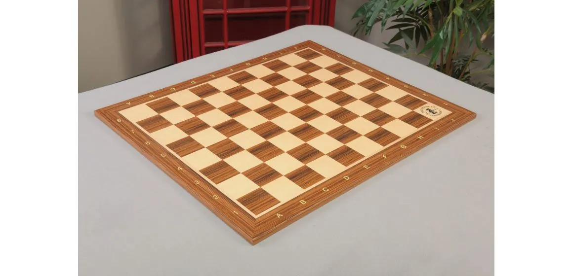 Capablanca Burmese Rosewood Edition Wooden Tournament Chess Board