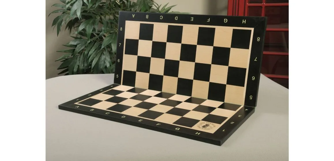 Folding Blackwood and Maple Wooden Tournament Chess Board
