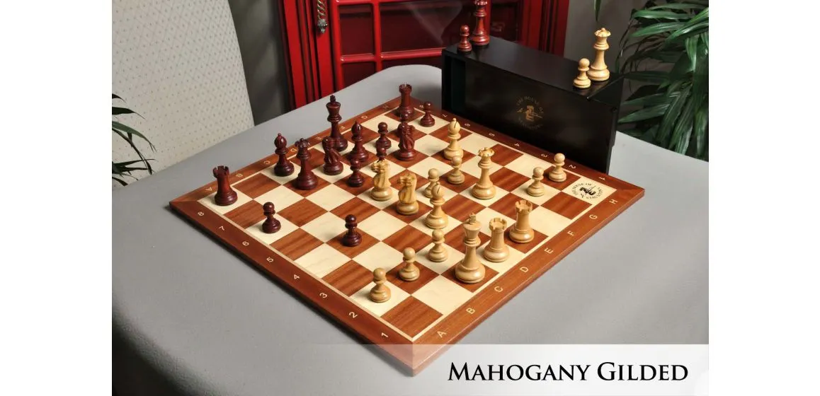 The Grandmaster Chess Set, Box, & Board Combination