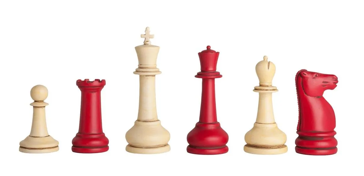 Classic Staunton Chess Pieces - LARGE