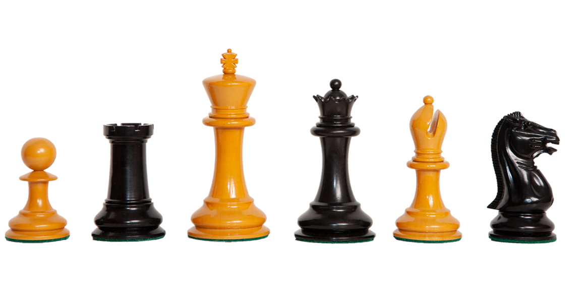The Atlas Series Luxury Chess Pieces - 4.4" King