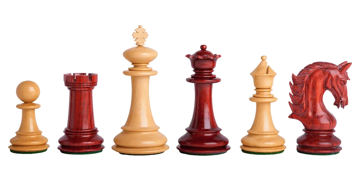 The Bergamo Series Artisan Chess Pieces - 4.4" King
