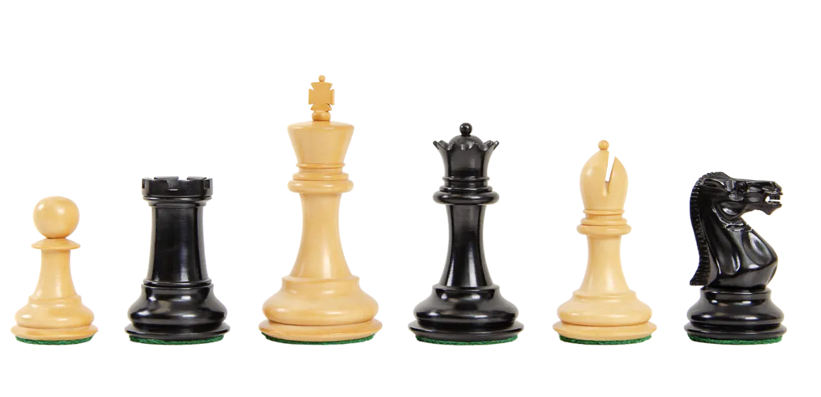 The Bicentennial Luxury Chess Pieces - 3.6" King