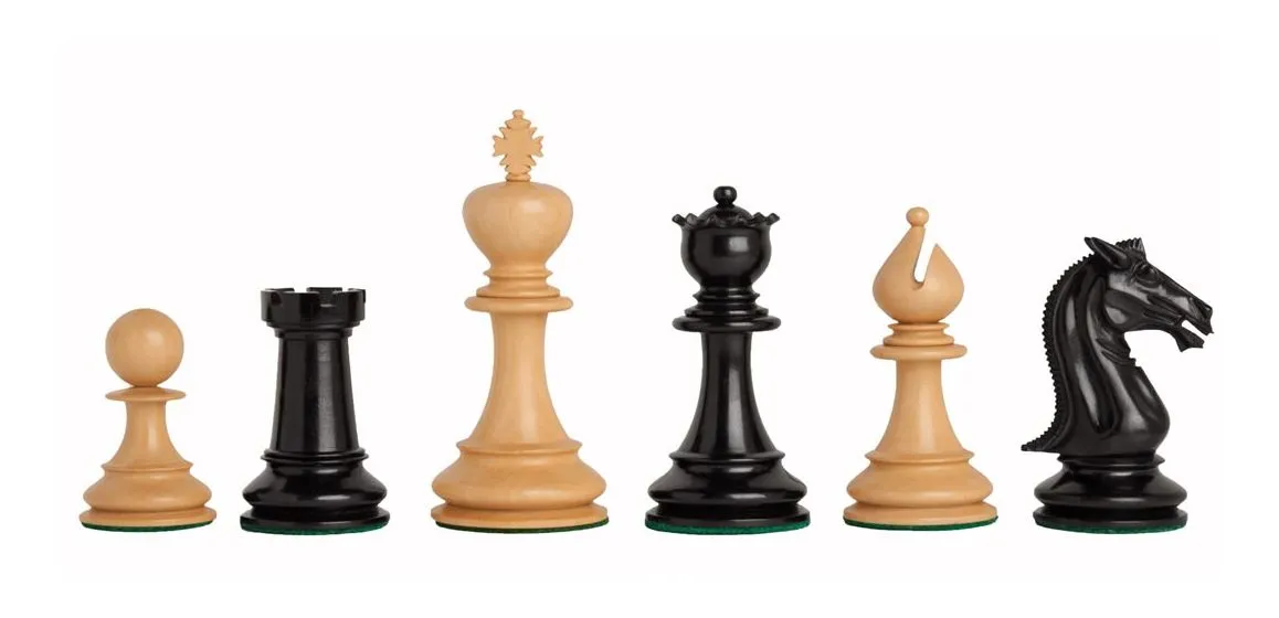 The Canterbury Series Luxury Chess Pieces - 4.4" King