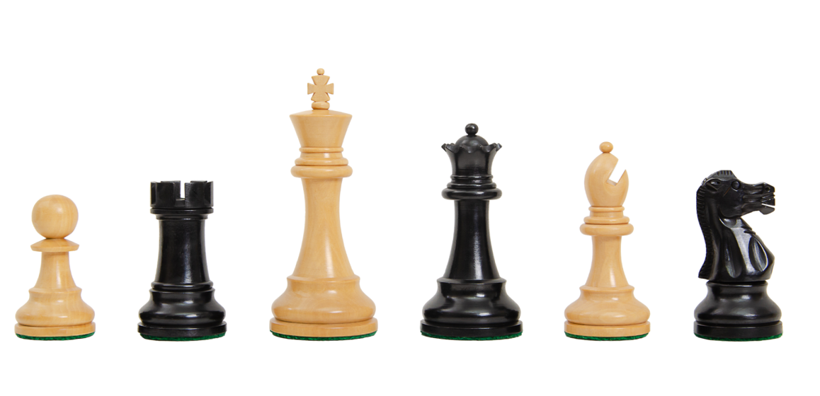 The British Staunton Series Chess Set - 4.0" King