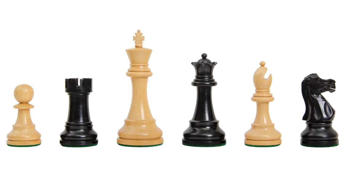 The British Staunton Series Chess Set - 4.0" King