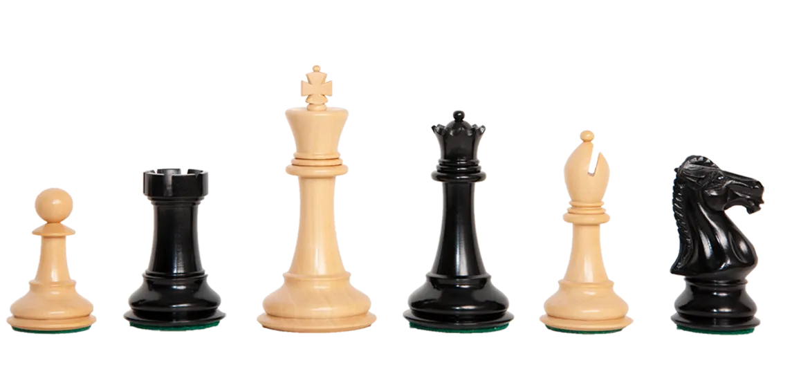 CLEARANCE - The Capablanca Series Luxury Chess Pieces - 4.0" King