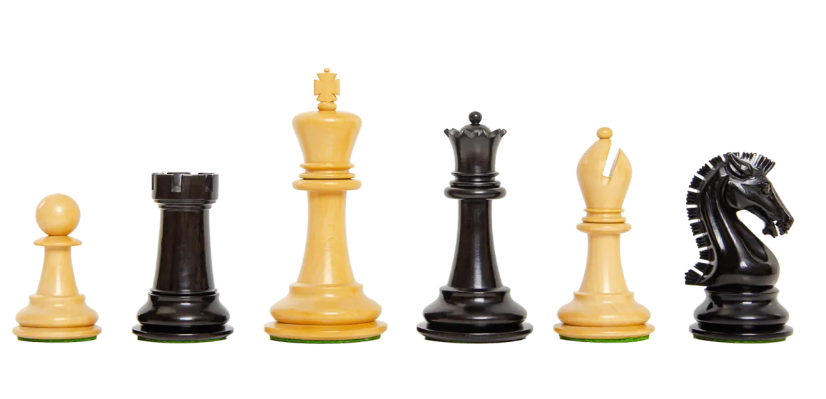 The Craftsman Series Luxury Chess Pieces - 3.75" King