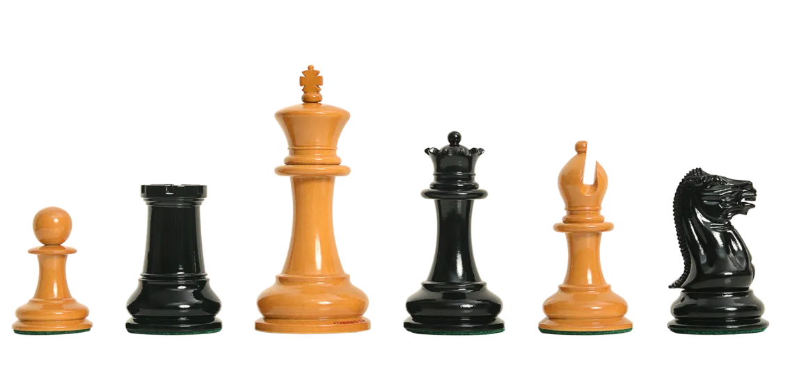 The Cooke Series Luxury Chess Pieces - 4.4" King