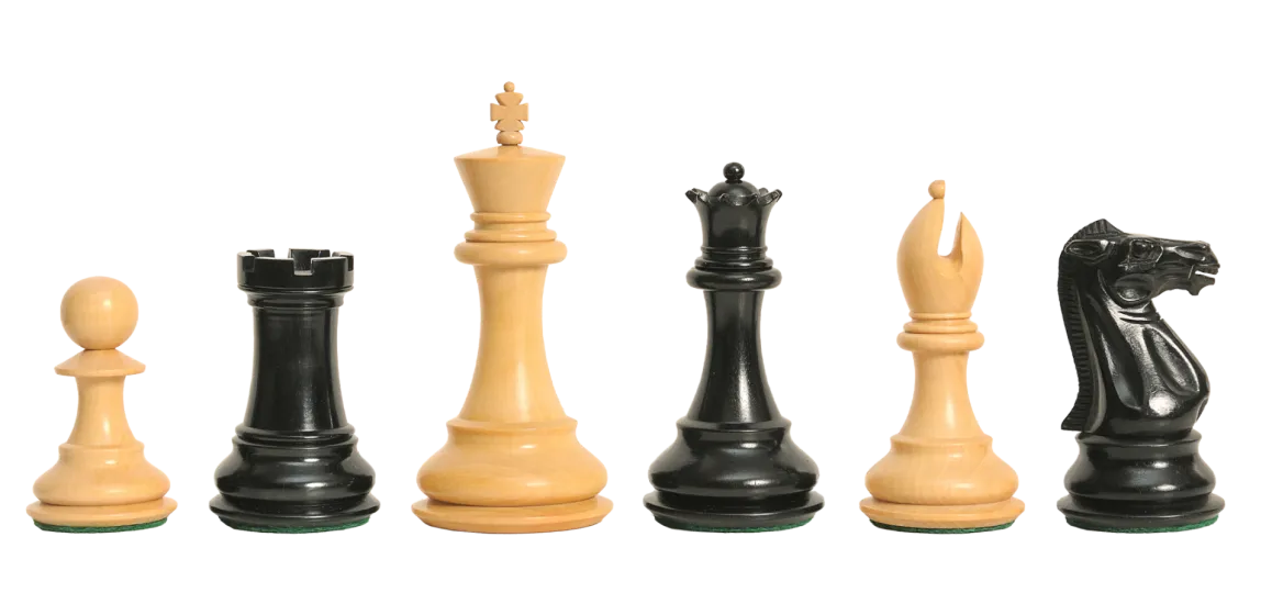 The Collector II Series Luxury Chess Pieces - 4.0" King