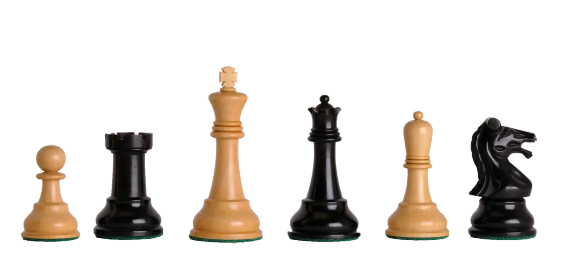 The Reproduction of the Drueke Players Choice Series Chess Pieces - 3.75" King