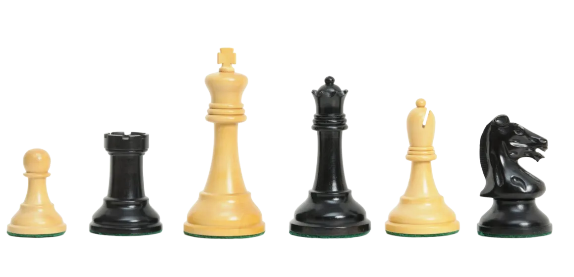 Reproduction of the Drueke Players Choice Chess Pieces - 3.75" King- 2022 Edition