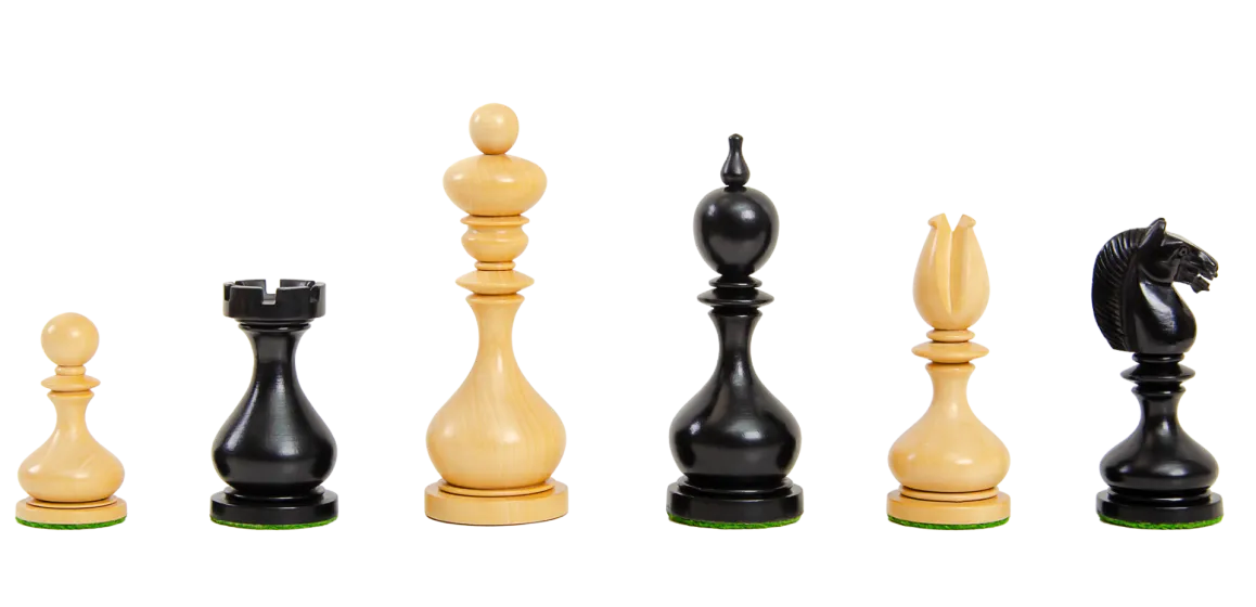 The Dublin Series Luxury Chess Pieces - 4.0" King