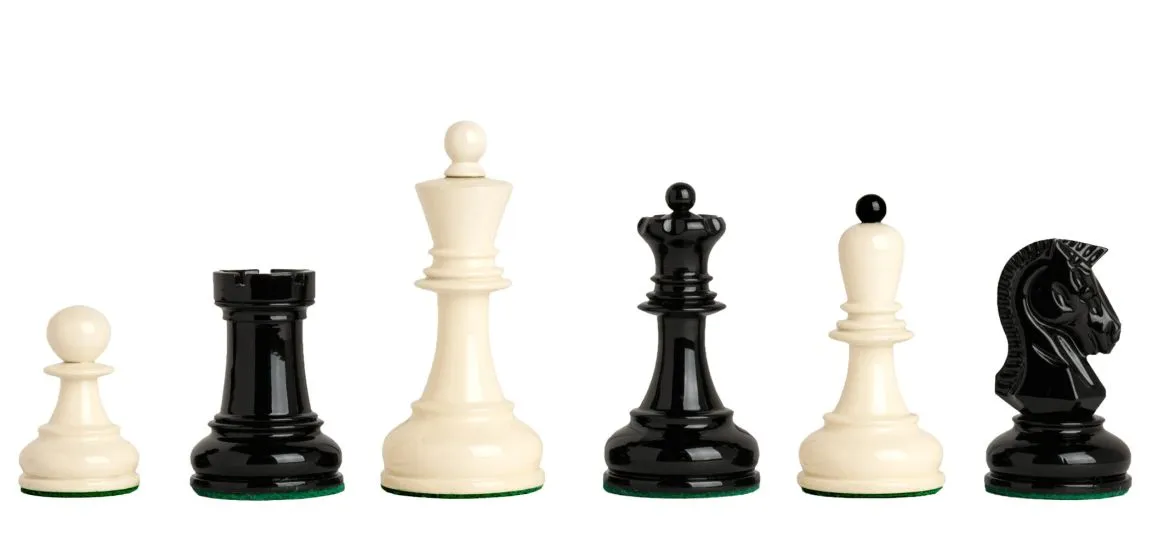 The Dubrovnik Series Chess Pieces - 3.75" King - LACQUERED