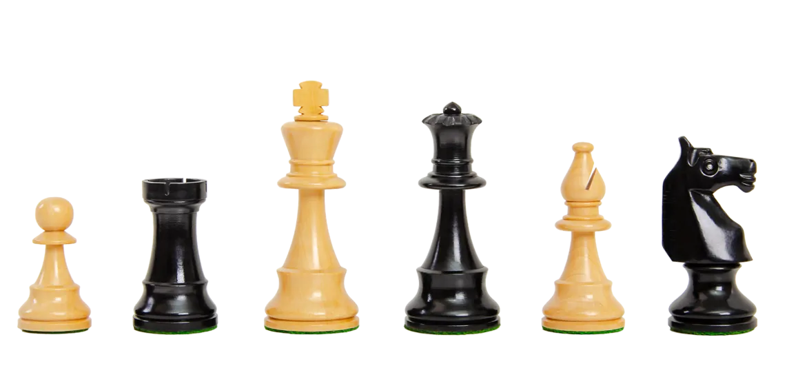 The Glass Eyed Lardy Series Chess Pieces - 3.75" King