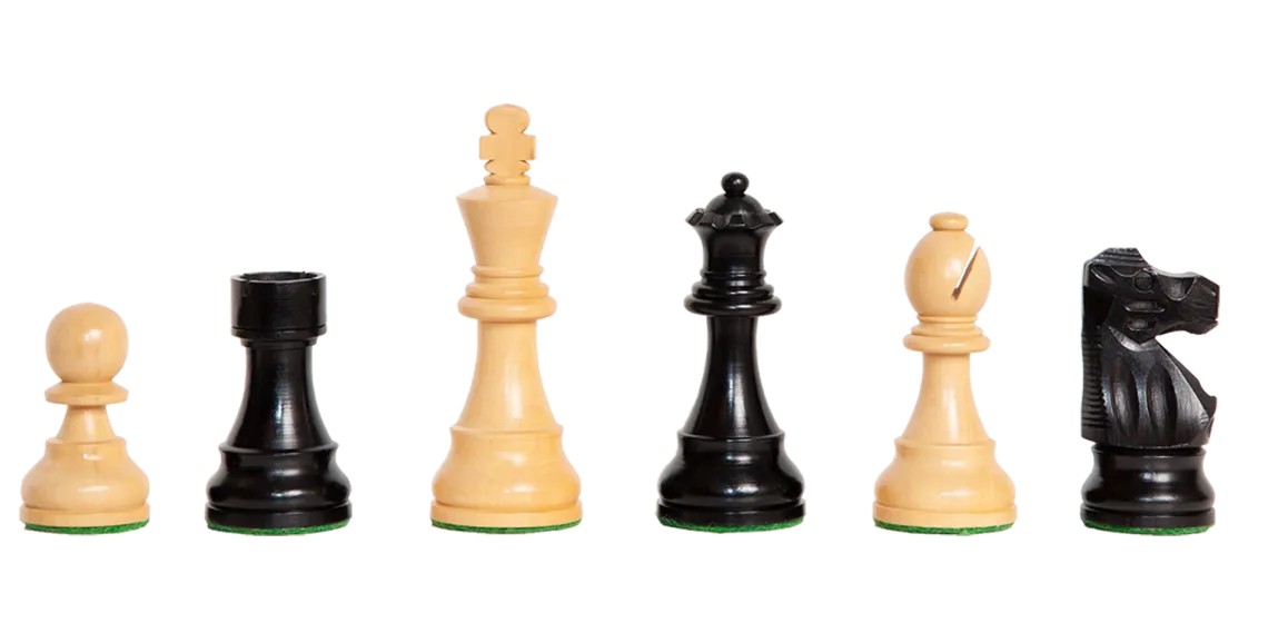 The Gambit Series Chess Pieces - 3.75" King