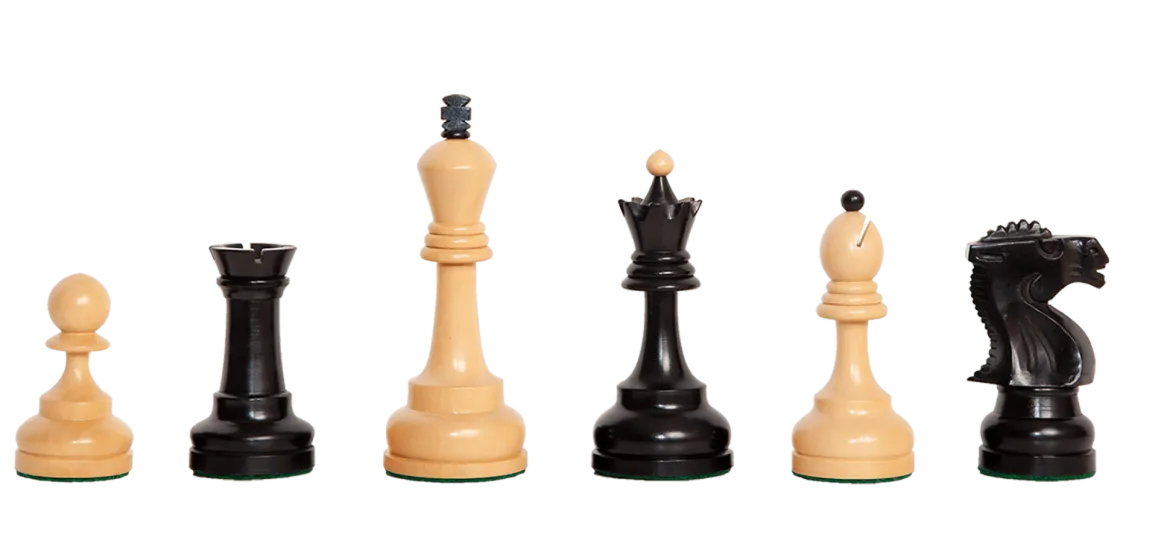 The Grossmeister Series Chess Pieces -  4.4" King