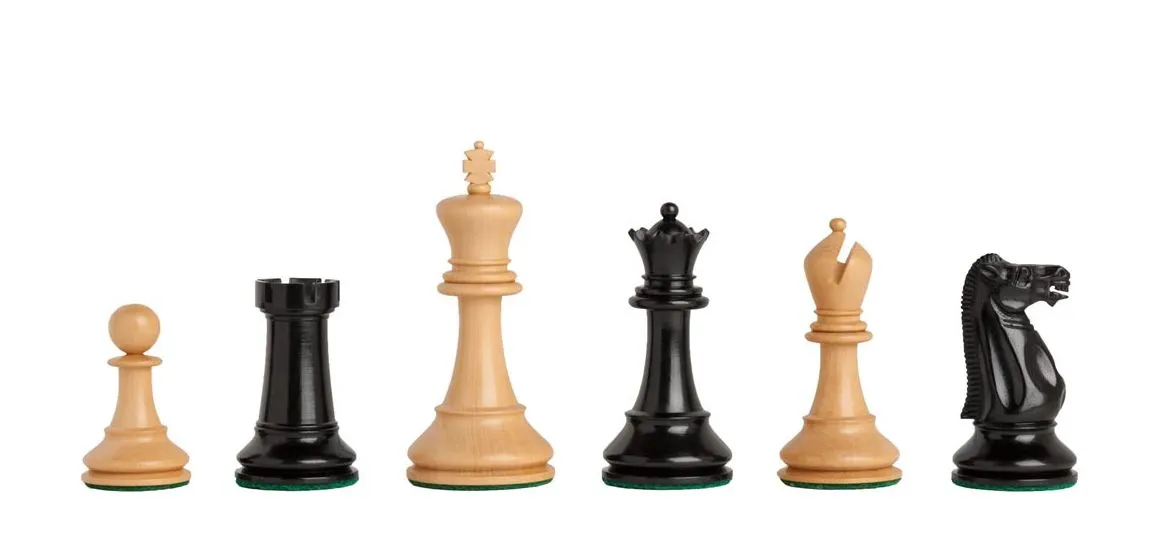  Reproduction of the Circa 1940 Chess Pieces - 4.0" King 