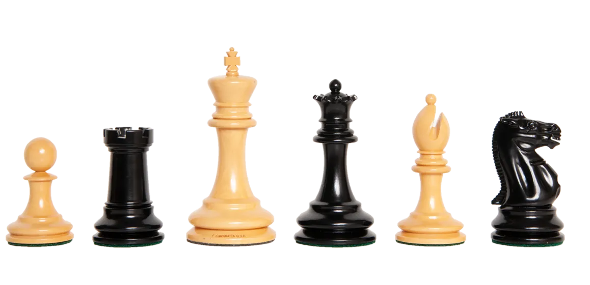 The Camaratta Collection - The Lasker Series Chess Pieces - 4.0" King