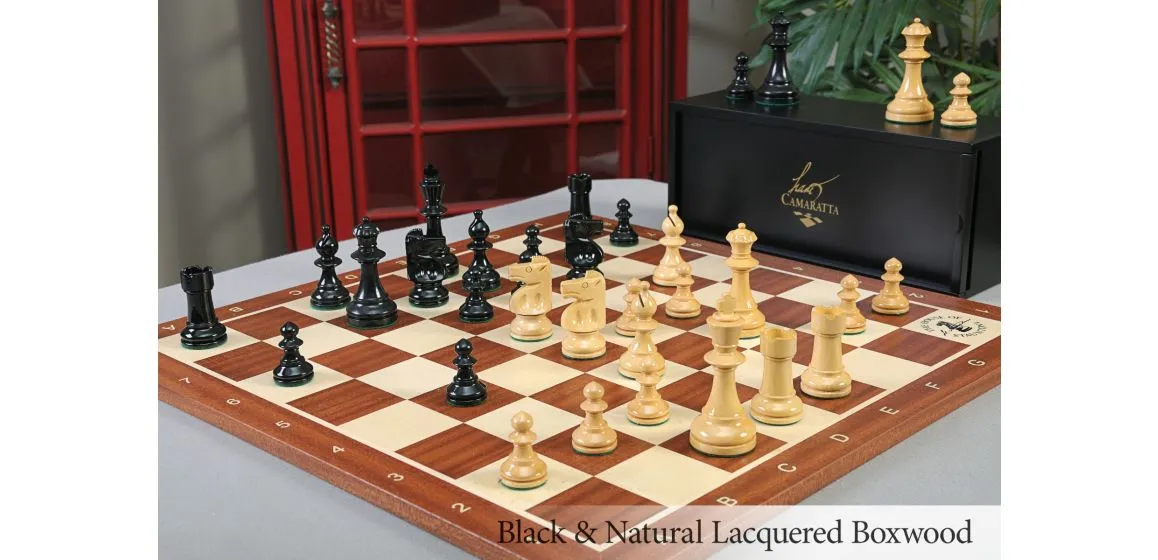 The Liberty Tournament Series Wood Chess Set Combination