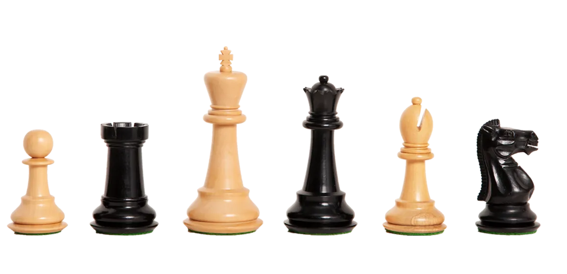 The Marshall Series Chess Pieces - 3.75" King