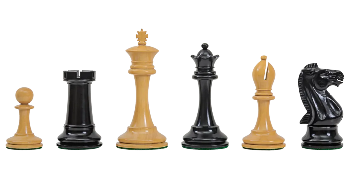 The NEW B and Co. Series Luxury Chess Pieces - 4.4" King