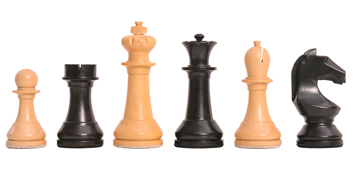 The Library FIDE Official World Championship of Chess Series Pieces - 3" King